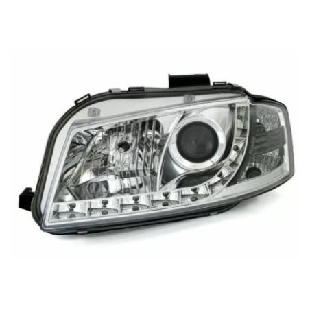 Кристални фарове DAYLINE  AUDI A3 (2003-2008) - хром