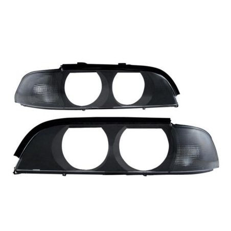 Стъкла за фарове за BMW E39 (1995-2000) - опушен мигач