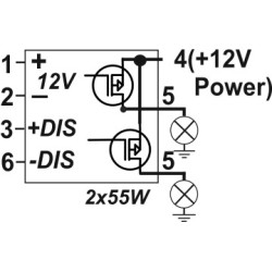 Модул за автоматично включване - за дълги светлини с проценти