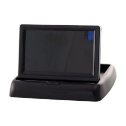 Цветен LCD дисплей 4,5" за камера за задно виждане - с функция прибиране