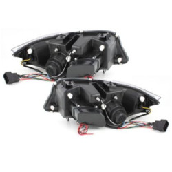 Кристални фарове Angel Eyes BMW E90 (05+) - хром