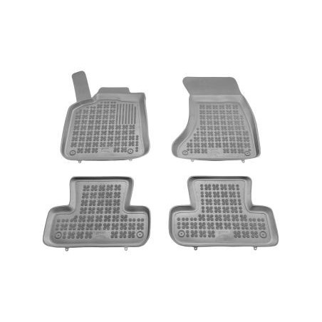 Гумени стелки за AUDI Q5 I 8R (2008-2017) тип леген сив