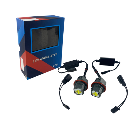 40W Лед крушки за ангелски очи за BMW E39 / E60 / E53 X5 / E65 / E87 / E63 - бял цвят