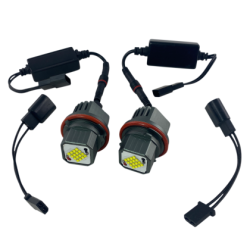 40W Лед крушки за ангелски очи за BMW E39 / E60 / E53 X5 / E65 / E87 / E63 - бял цвят