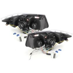 Кристални фарове DAYLINE BMW E90 (05-08) - черни