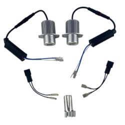 80W Лед крушки за ангелски очи за BMW E90 / E91 - бял цвят