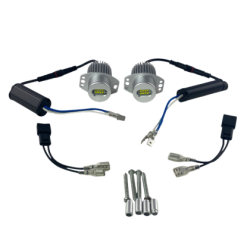 80W Лед крушки за ангелски очи за BMW E90 / E91 - бял цвят