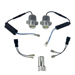 80W Лед крушки за ангелски очи за BMW E90 / E91 - бял цвят