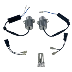 80W Лед крушки за ангелски очи за BMW E90 / E91 - бял цвят