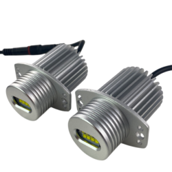 80W Лед крушки за ангелски очи за BMW E90 / E91 - бял цвят