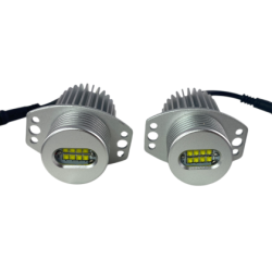 80W Лед крушки за ангелски очи за BMW E90 / E91 - бял цвят