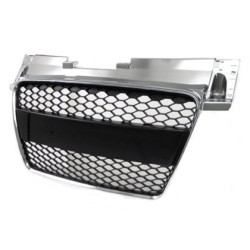 Решетка без емблема AUDI TT (2005+) RS LOOK  - Хрома рамка