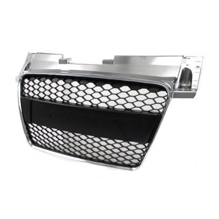 Решетка без емблема AUDI TT (2005+) RS LOOK  - Хрома рамка