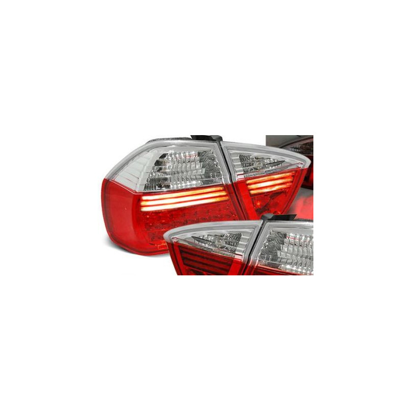 Кристални стопове BMW E90 седан (05-08) - хром