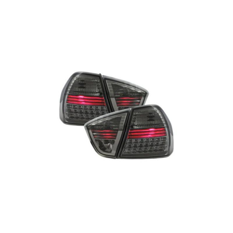 Кристални стопове BMW E90 седан (05-08) - черен хром