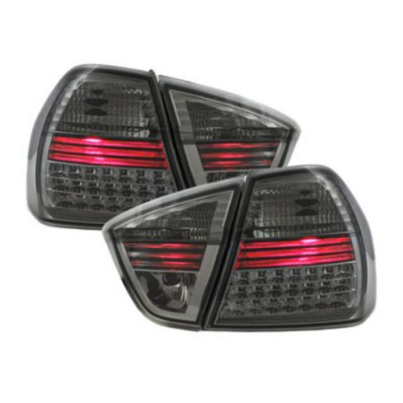 Кристални стопове BMW E90 седан (05-08) - черен хром