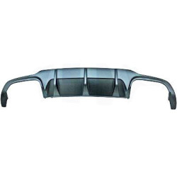 Дифузьор за задна броня за Mercedes C-class W204 (2011+) - AMG look