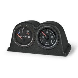 Конзола - стойка за 2 измервателни уреда 52мм