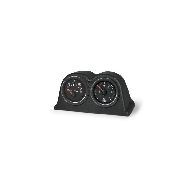 Конзола - стойка за 2 измервателни уреда 52мм