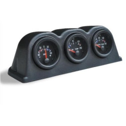 Конзола - стойка за 3 измервателни уреда 52мм