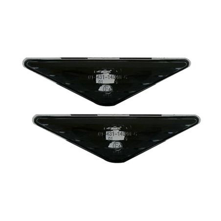 Кристални мигачи за Ford Focus (98-04) / Mondeo (00-07) - черни