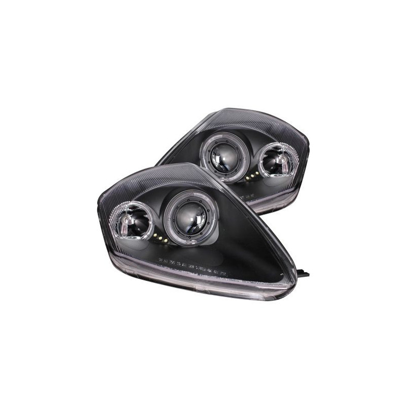 Кристални фарове Mitsubishi Eclipse (2000-2005) - черни