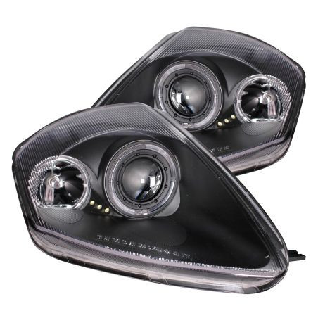 Кристални фарове Mitsubishi Eclipse (2000-2005) - черни