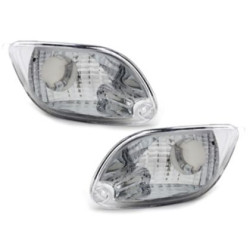 Кристални мигачи за предна броня за FORD FOCUS (1997-2004) - хром