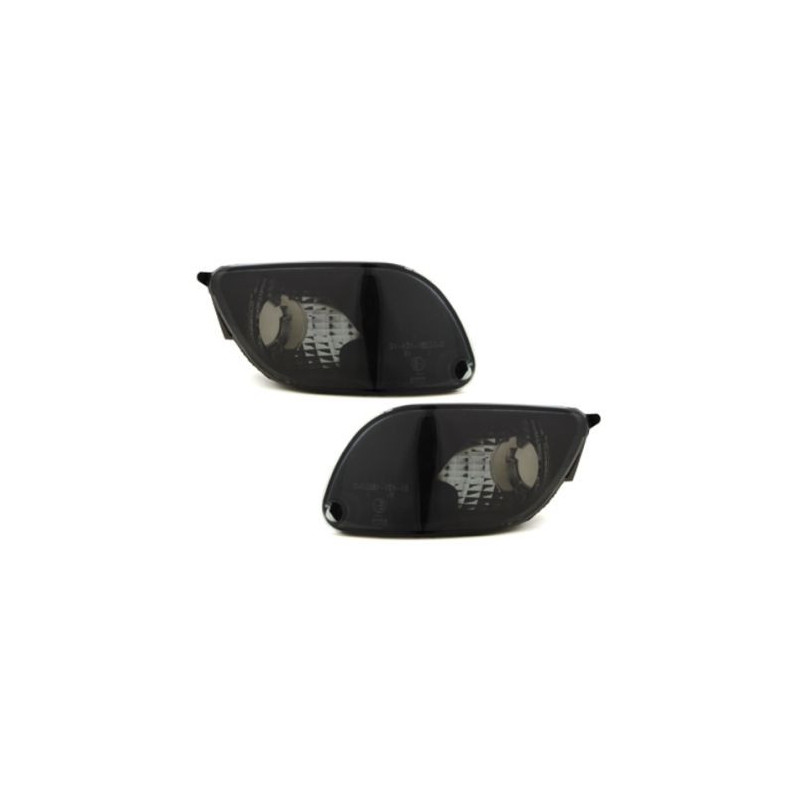 Кристални мигачи за броня за Ford Focus (97-04) - опушени