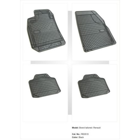 Гумени стелки универсални за Renault и Dacia