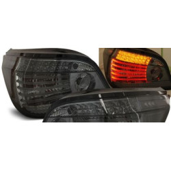 Диодни стопове BMW E60 (2003-2007) - диоден мигач опушени