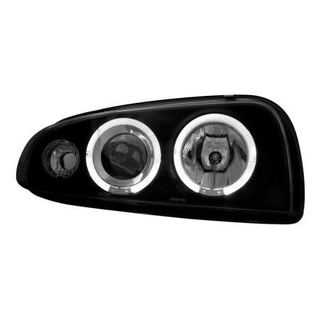 Кристални фарове FORD FIESTA MK4 (1996-1998)  - черни