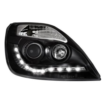 Кристални фарове FORD FIESTA (2002-2005) - черни