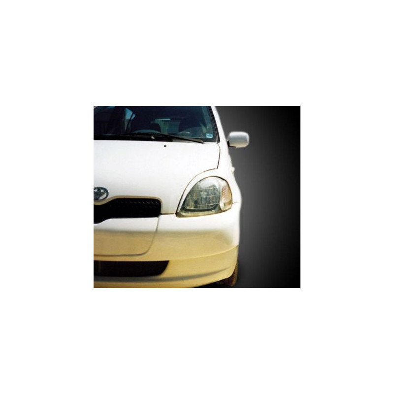 Вежди за фаровете за Toyota Yaris (1999-2005)  - черни