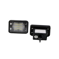 Плафони за задния номер за Mercedes X204 GLK, 56x37 mm