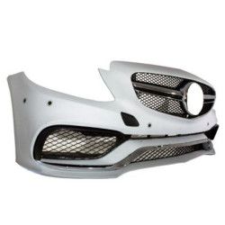 Предна броня за Mercedes C-Class W205 (2014+) - AMG look