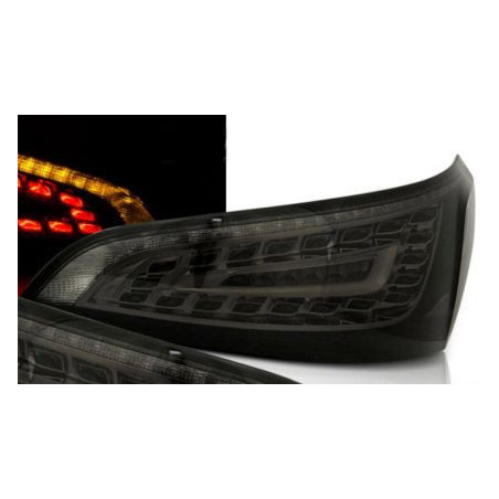 Диодни стопове  AUDI Q7 (2009-2015) - опушени