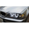 Ангелски Очи Лайтбар Дизайн за BMW E46 седан, комби (1998-2005) / купе (1998-2003) - Бял цвят
