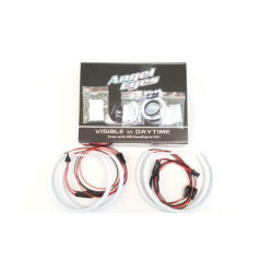 Ангелски Очи Лайтбар Дизайн за BMW E46 седан, комби (1998-2005) / купе (1998-2003) - Бял цвят