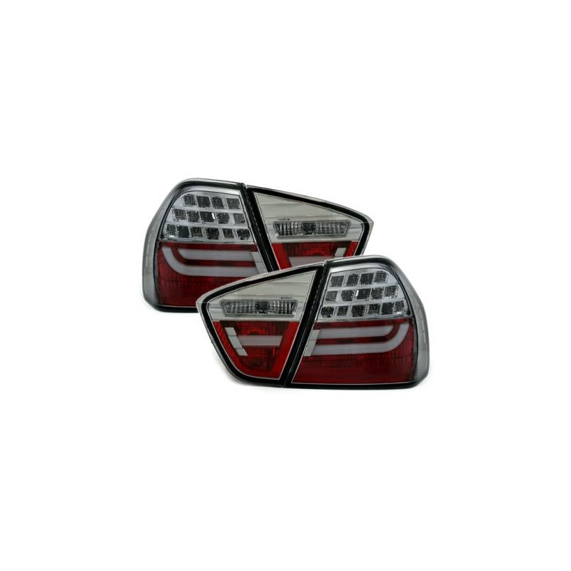 Диодни стопове BMW E90 (2003-2007) - опушени