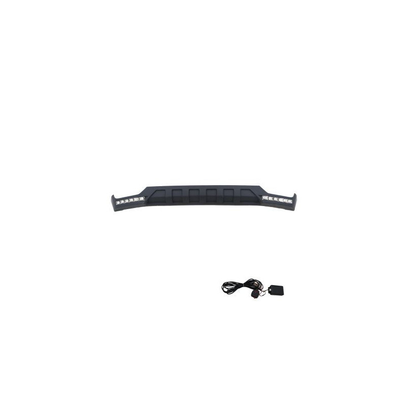 Добавка за предна броня с дневни светлини за Mercedes W461 / W463 G-CLASS (1989-2010) - Brabus дизайн