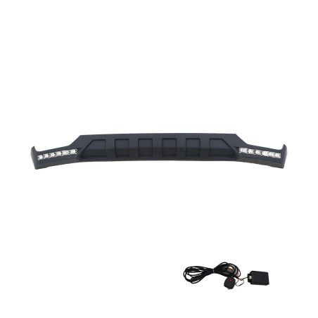 Добавка за предна броня с дневни светлини за Mercedes W461 / W463 G-CLASS (1989-2010) - Brabus дизайн