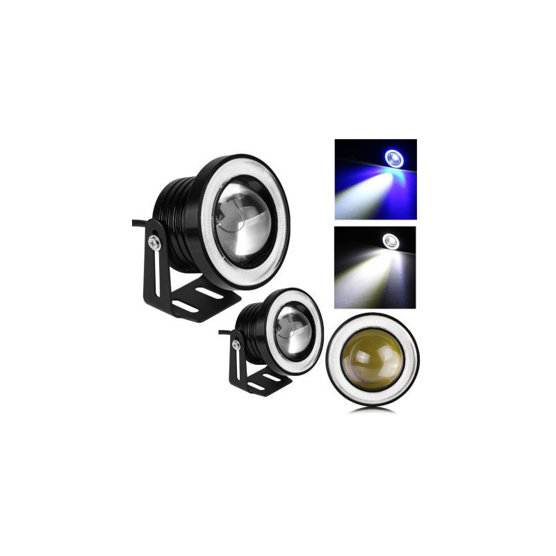 Диодни халогени с ангелски очи за дневни светлини 30W