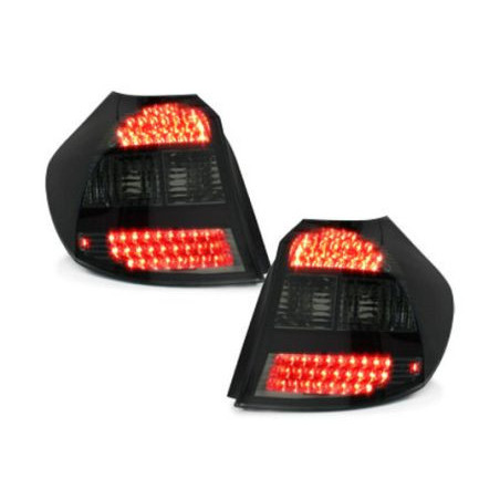 Диодни стопове  BMW E87  (2004-2007) - опушен хром