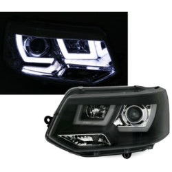 Кристални фарове  VW TRANSPORTER T5 (2009+) - черни