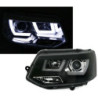 Кристални фарове  VW TRANSPORTER T5 (2009+) - черни