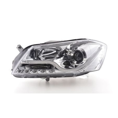 Кристални фарове VW PASSAT B7 (2010-2014)  - хром