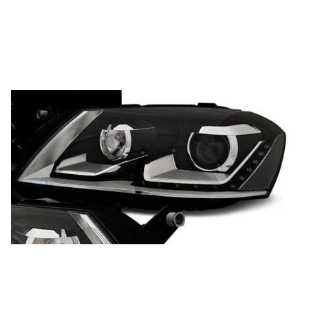 Кристални фарове VW PASSAT B7 (2010-2014)  - черни