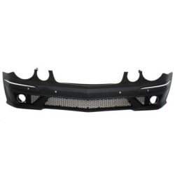 Предна тунинг броня за  Mercedes W211 E-Class (2006-2009) - AMG Design без отвори