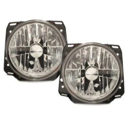 Кристални фарове за  GOLF II  (83-93) - хром